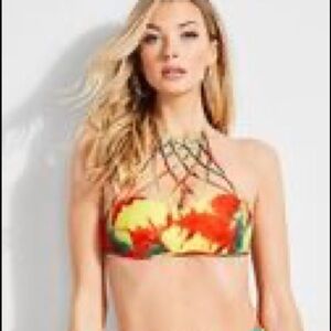 New GUESS J Balvin Collection Top Bikini Wear SZ XS